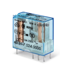PCB/Plug-in Rel. 5mm.pinning 1CO 16A/24VDC SEN/AgSnO2 (40.61.9.024.4000)